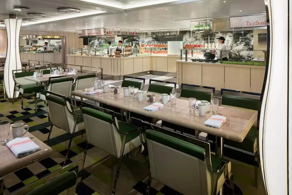 el MS Koningsdam :  cabine 21