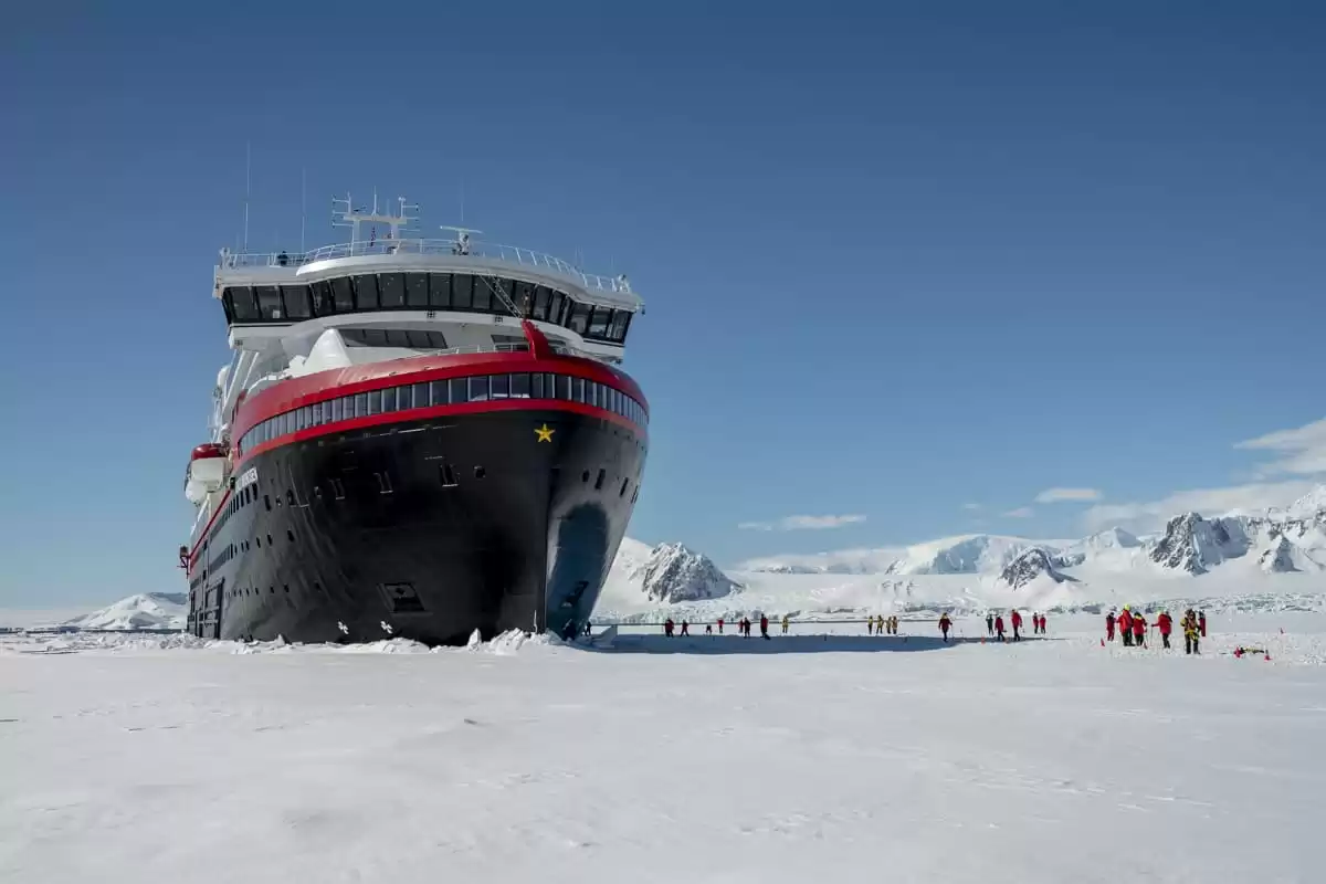 el MS Roald Amundsen :  cabine 21