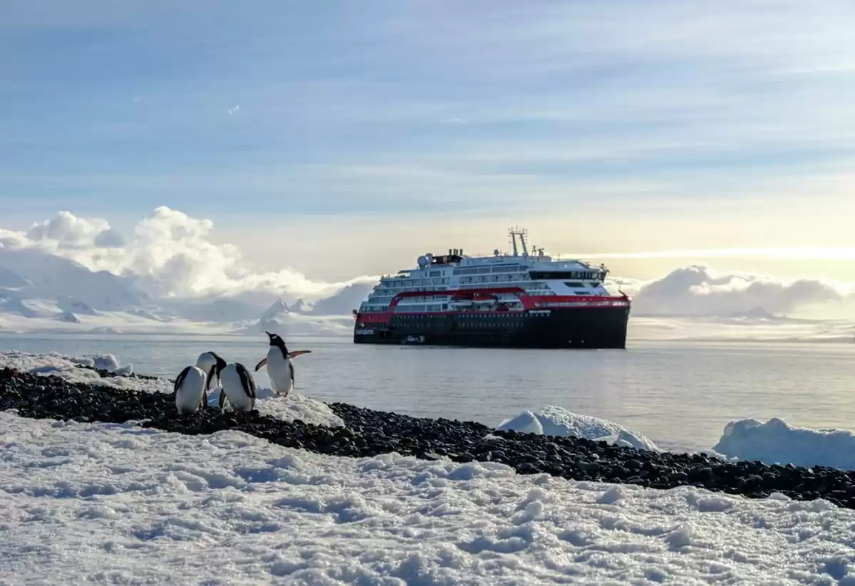 el MS Roald Amundsen :  cabine 35