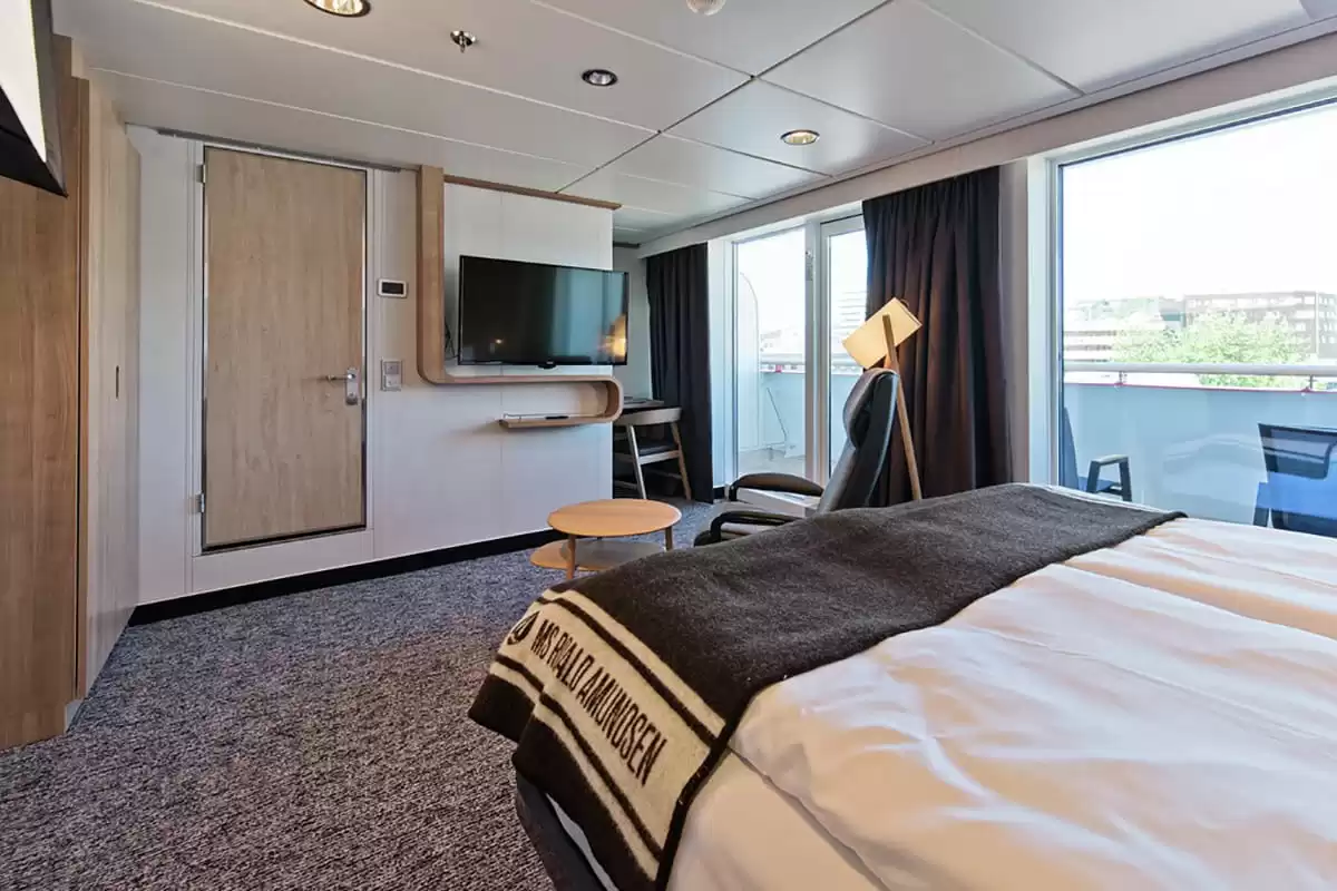 el MS Roald Amundsen :  cabine 60