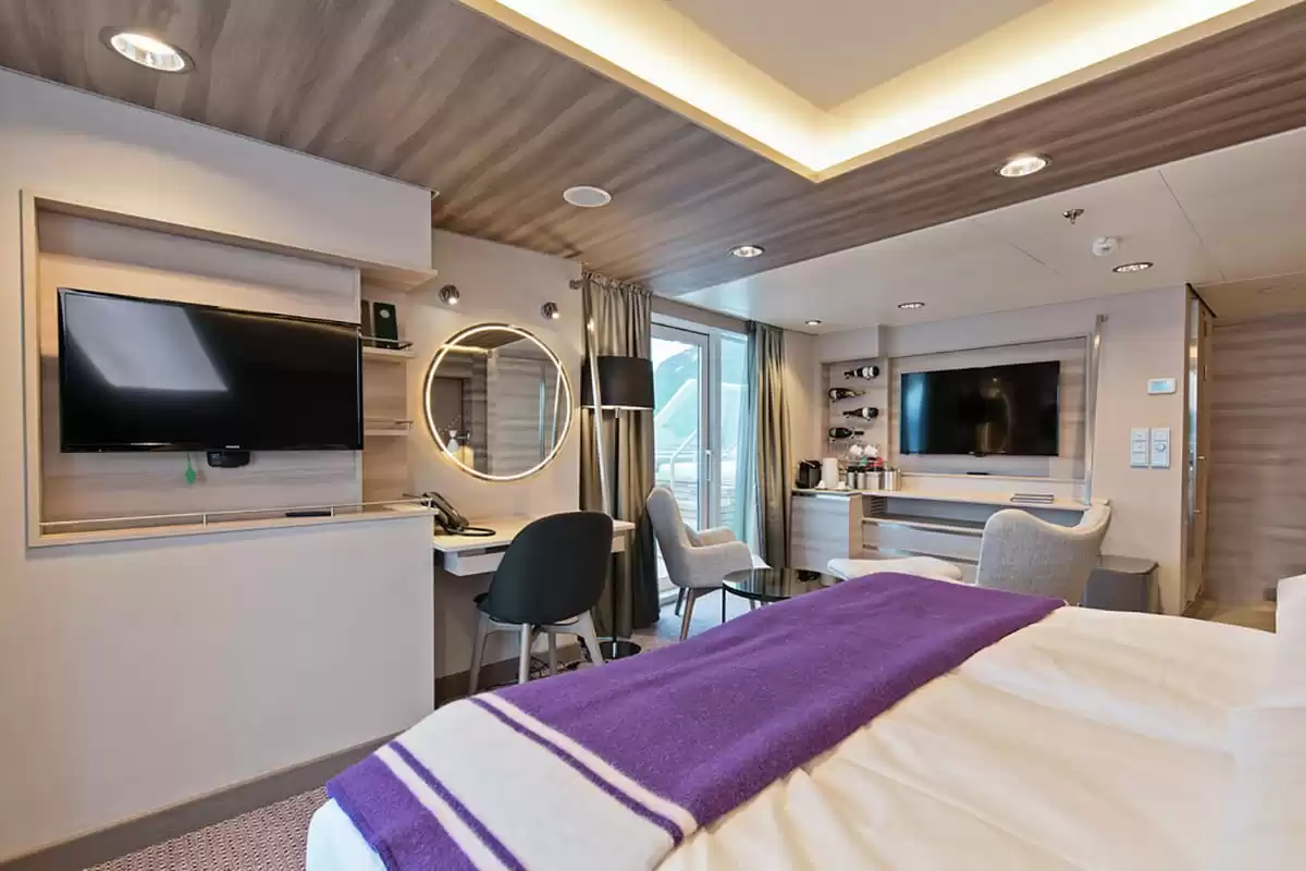 el MS Roald Amundsen :  cabine 70