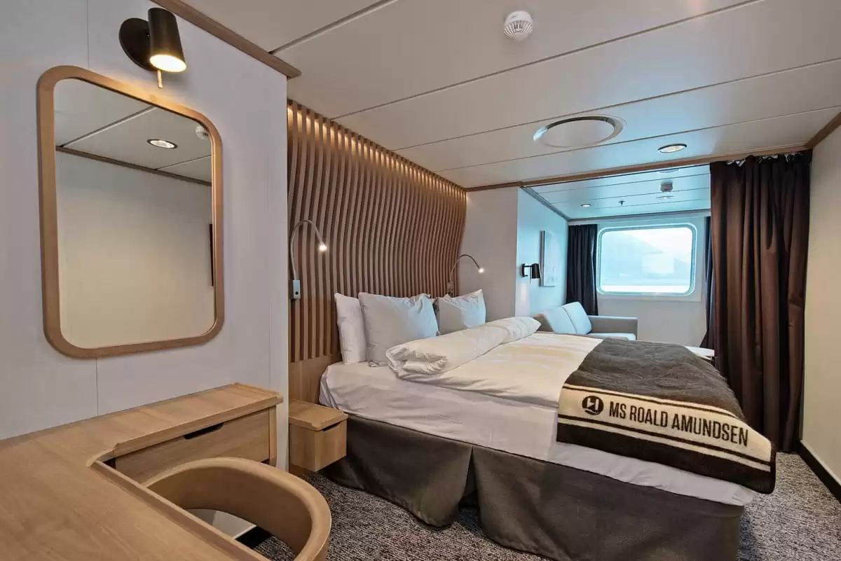 el MS Roald Amundsen :  cabine 93