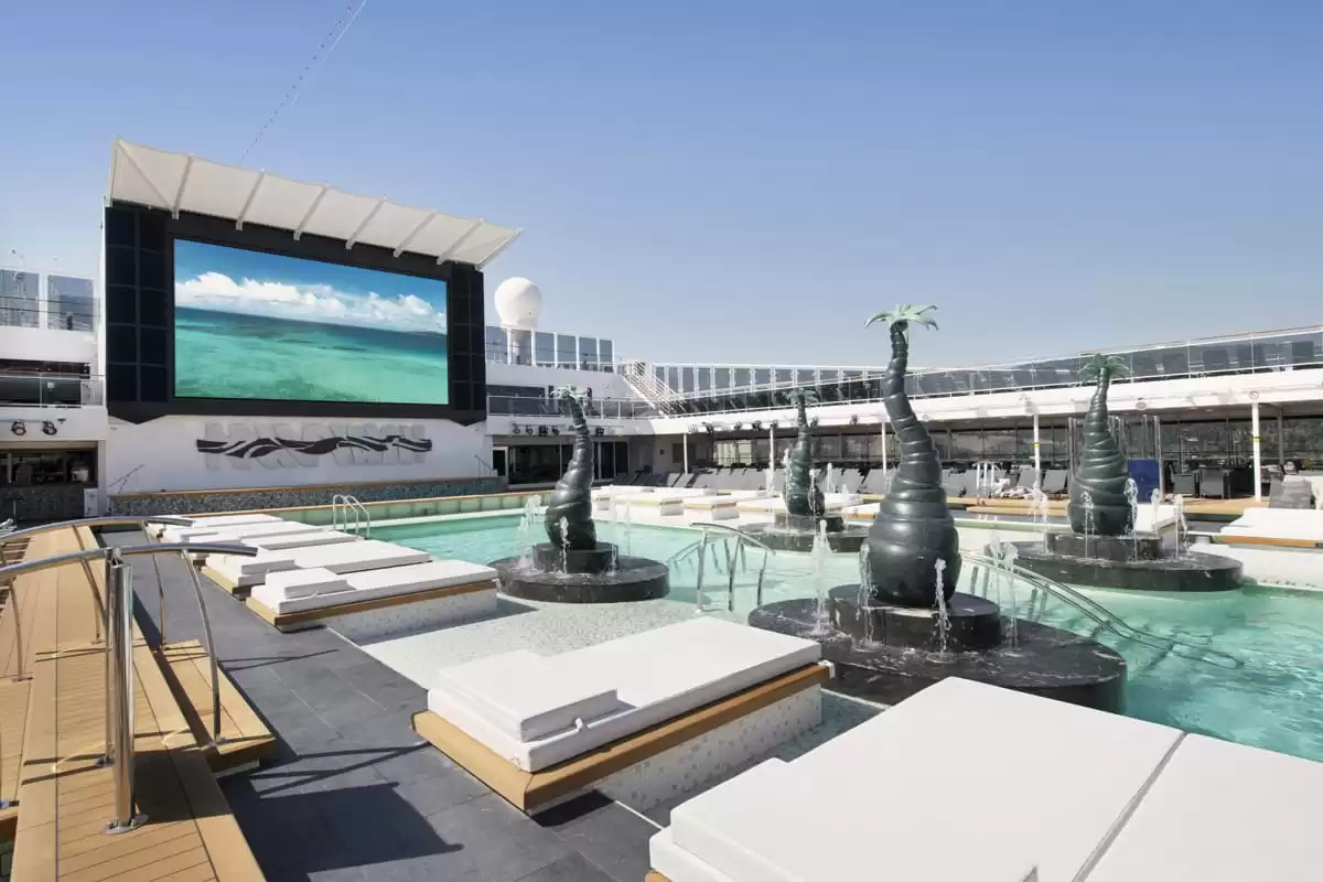 el MSC Bellissima :  cabine 57