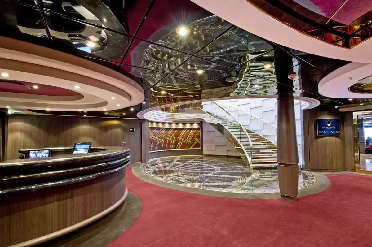 el MSC Divina :  cabine 100