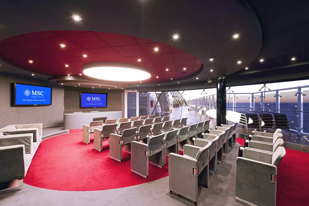 el MSC Divina :  cabine 57