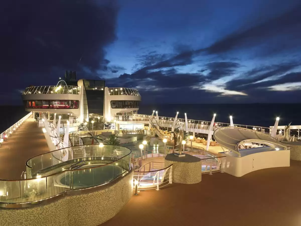 el MSC Fantasia :  cabine 104