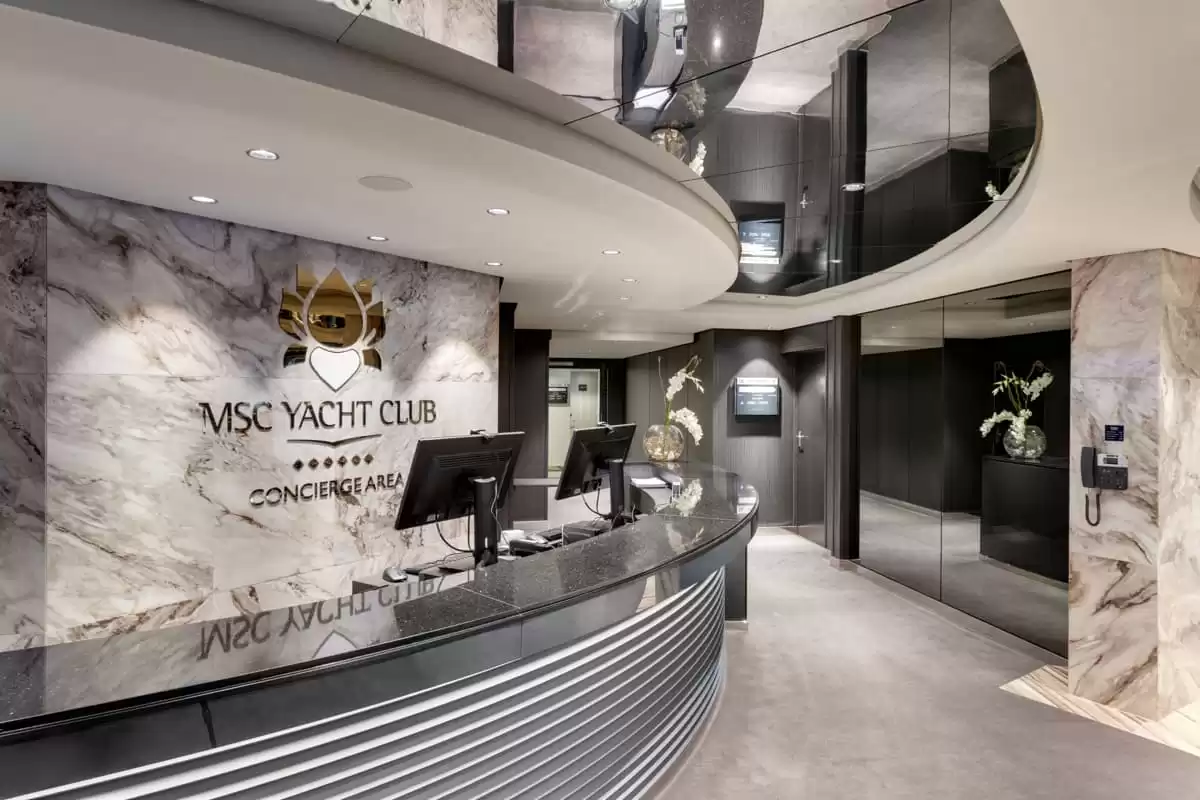 el MSC Grandiosa :  cabine 15