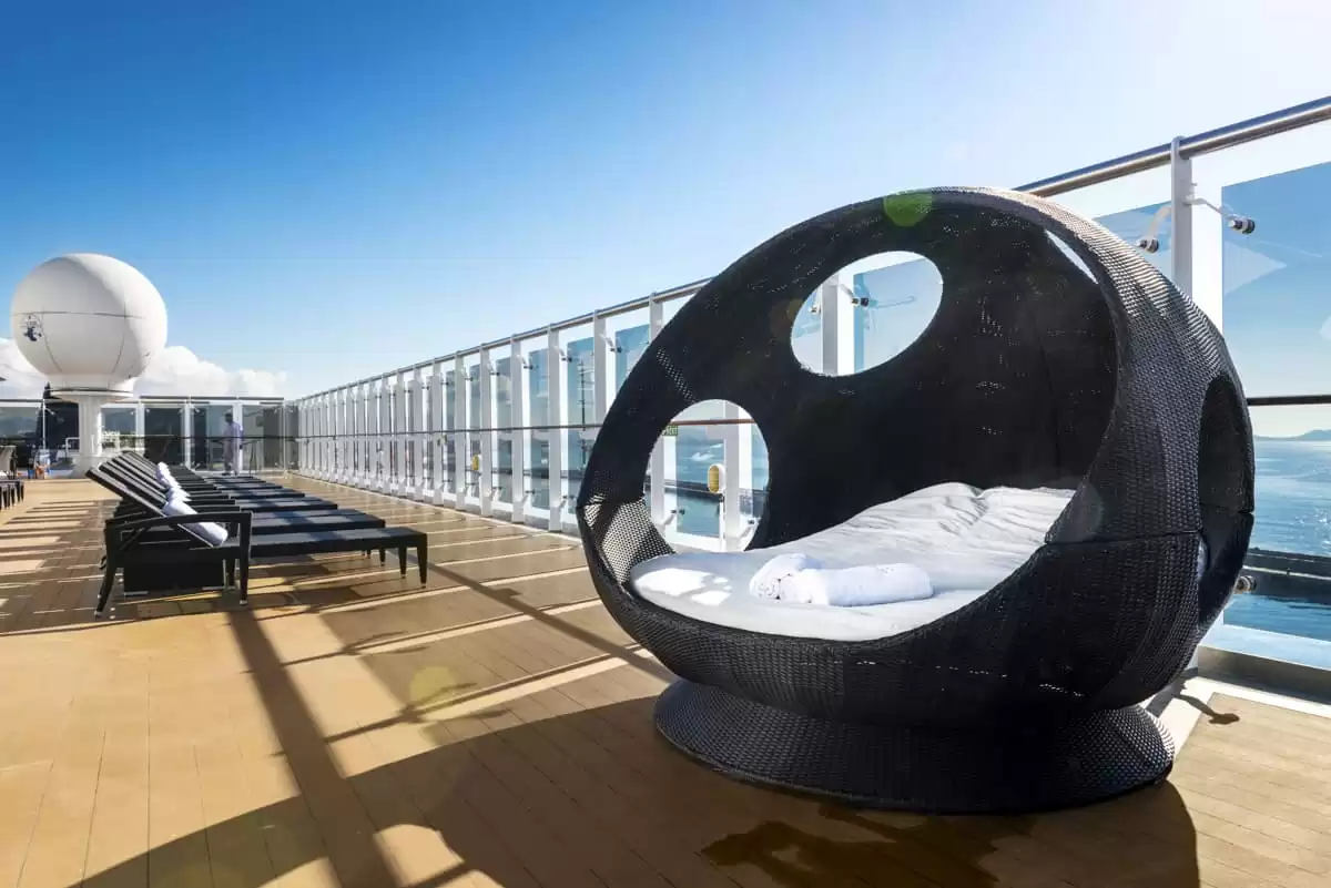 el MSC Lirica :  cabine 19