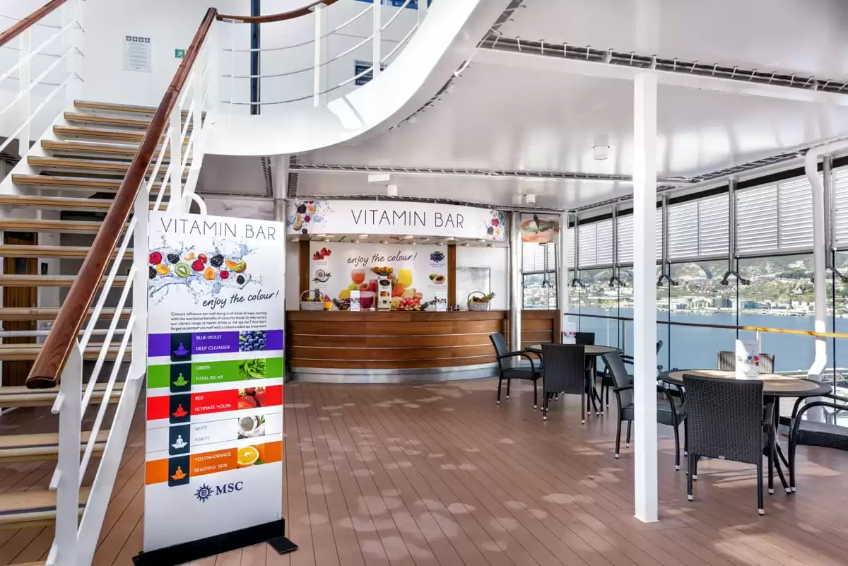 el MSC Lirica :  cabine 22