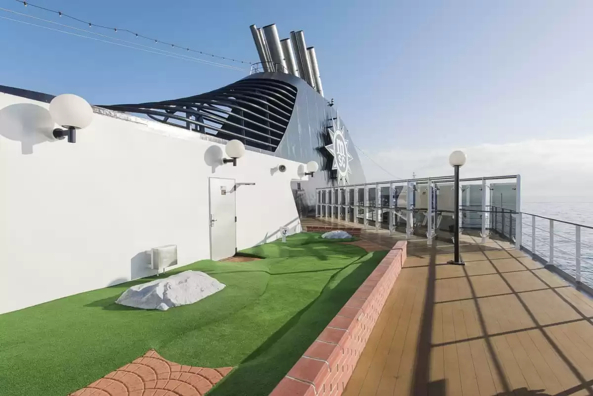 el MSC Lirica :  cabine 36