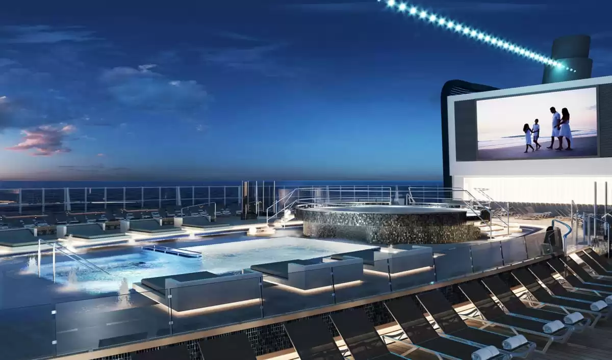 el MSC Seashore :  cabine 34