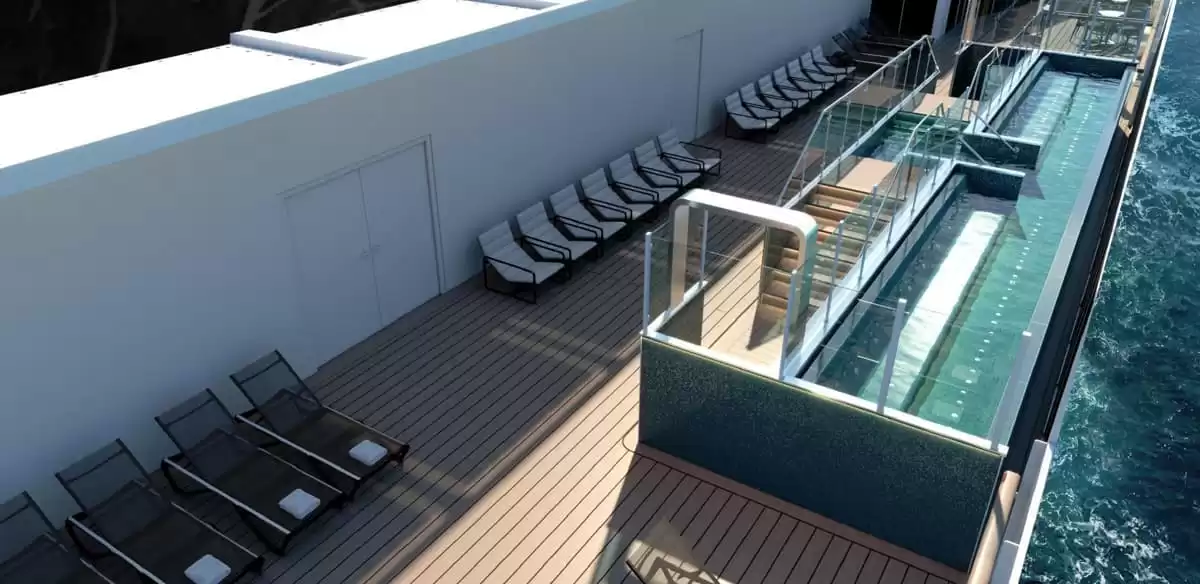 el MSC Seashore :  cabine 5