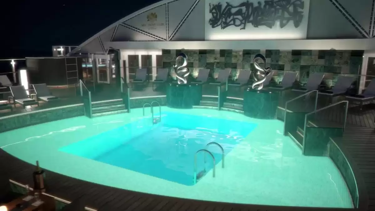 el MSC Seashore :  cabine 54