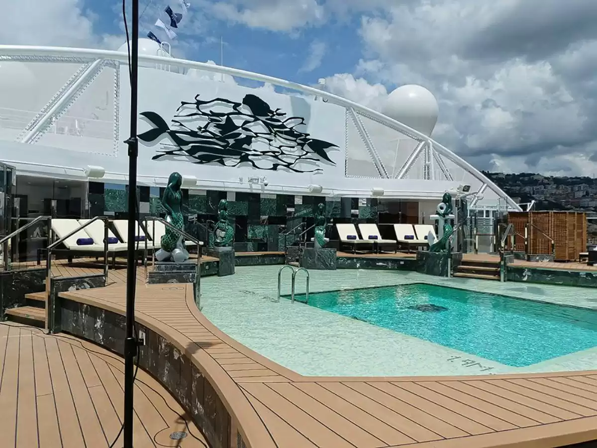 el MSC Seashore :  cabine 62