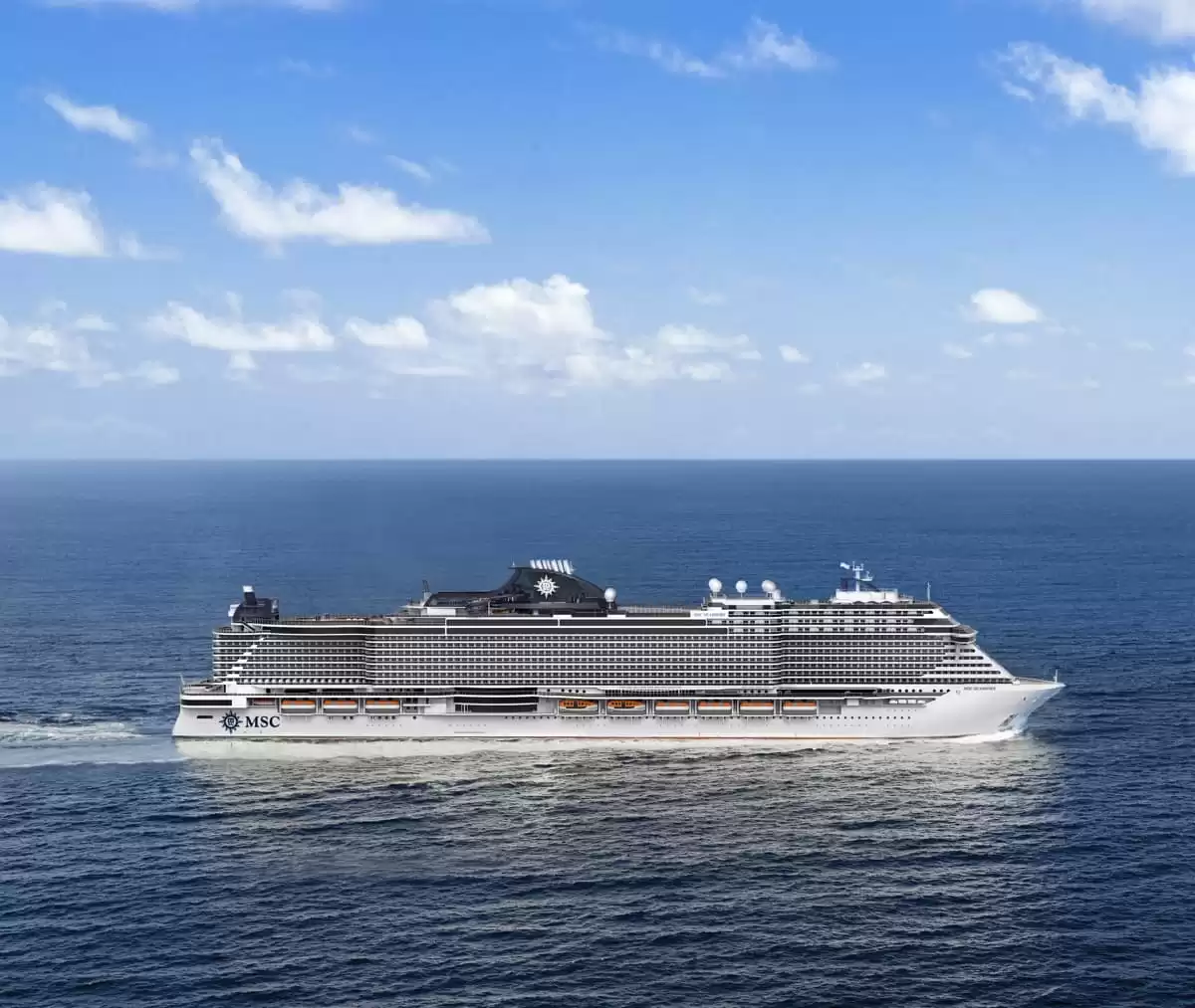 el MSC Seashore :  cabine 2