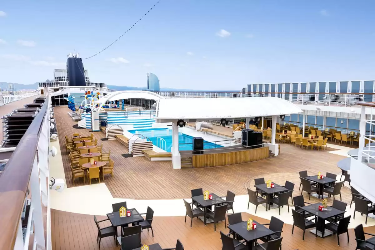 el MSC Sinfonia :  cabine 70