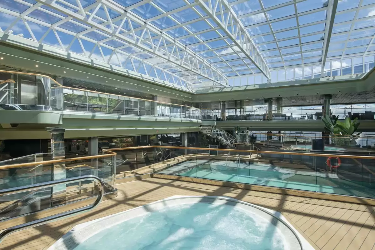 el MSC Virtuosa :  cabine 38