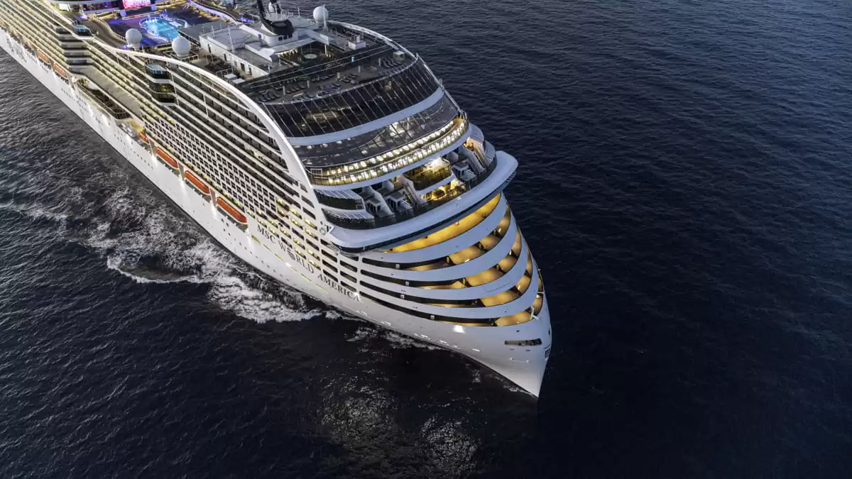 el MSC World America  :  cabine 1