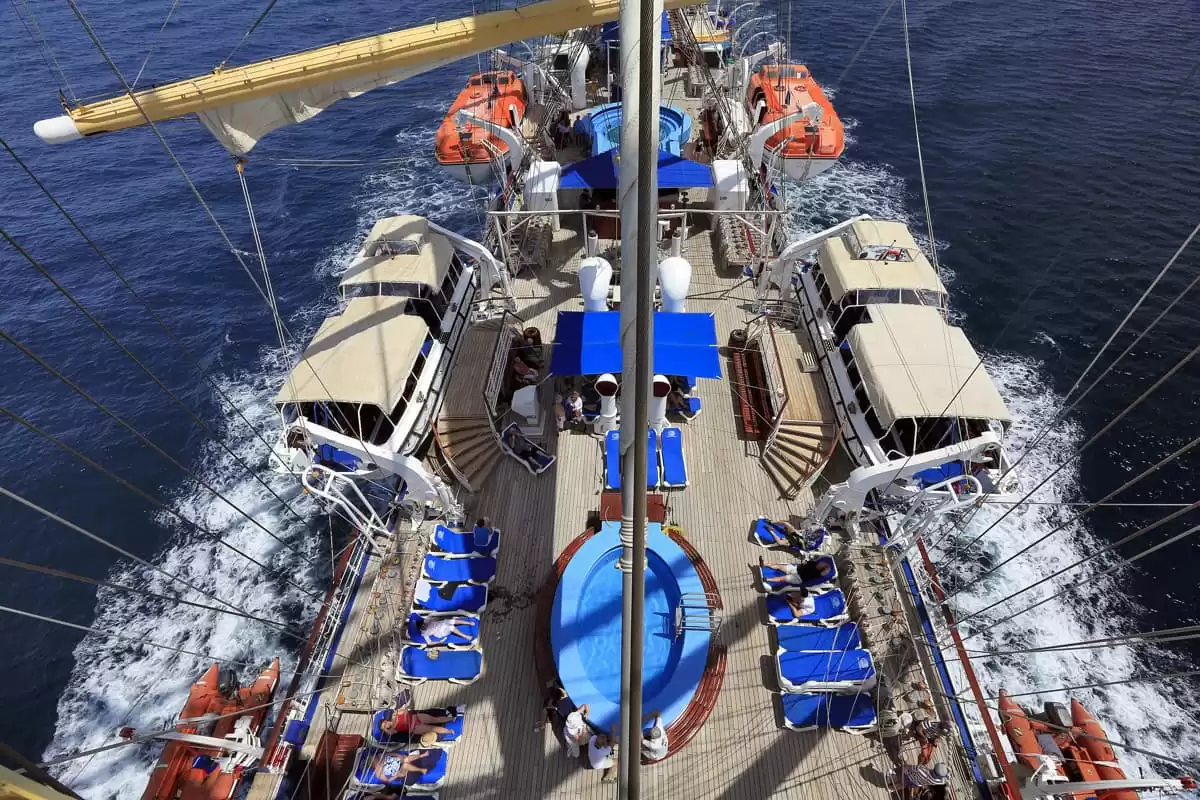 el Royal Clipper :  cabine 6