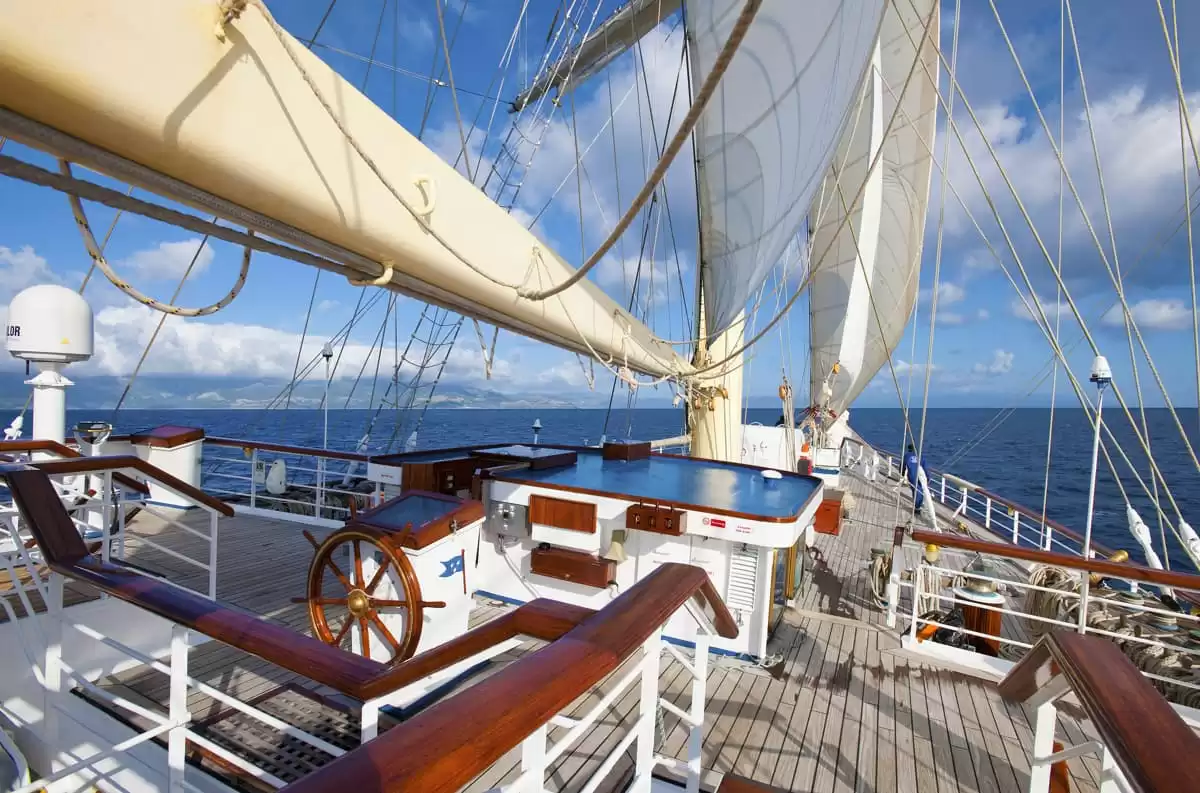 el Star Clipper :  cabine 8