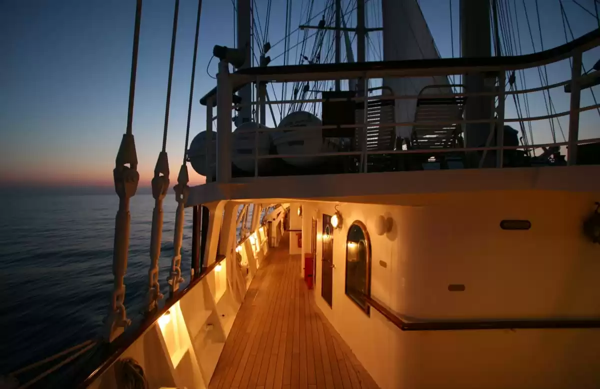 el Star Clipper :  cabine 11