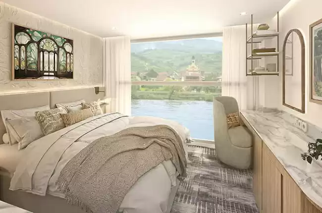 Cabina con balcón