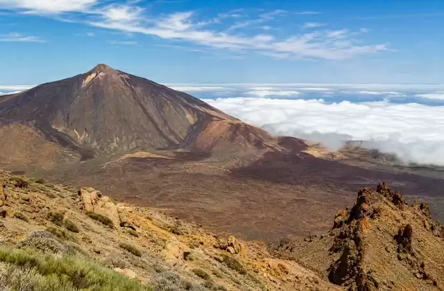 Desde el Teide en Tenerife