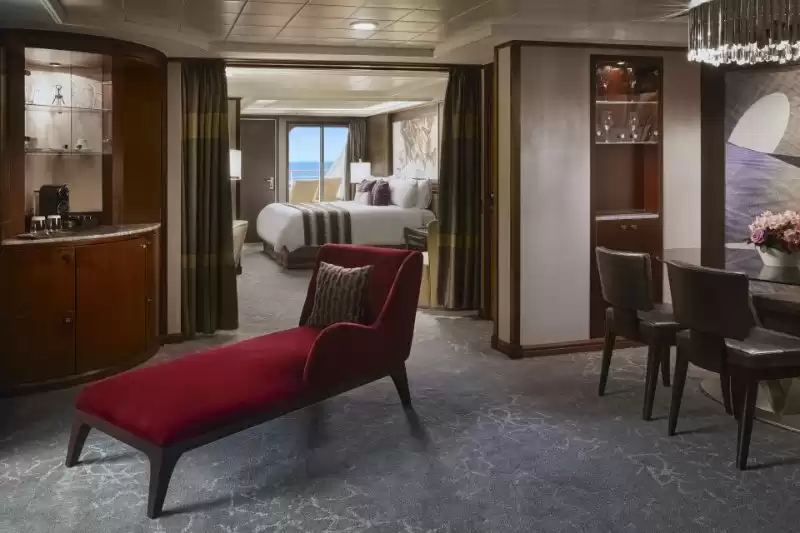 Haven Owner's Suite vista popa Deluxe con balcón