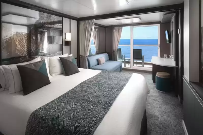 Suite Club balcón en proa
