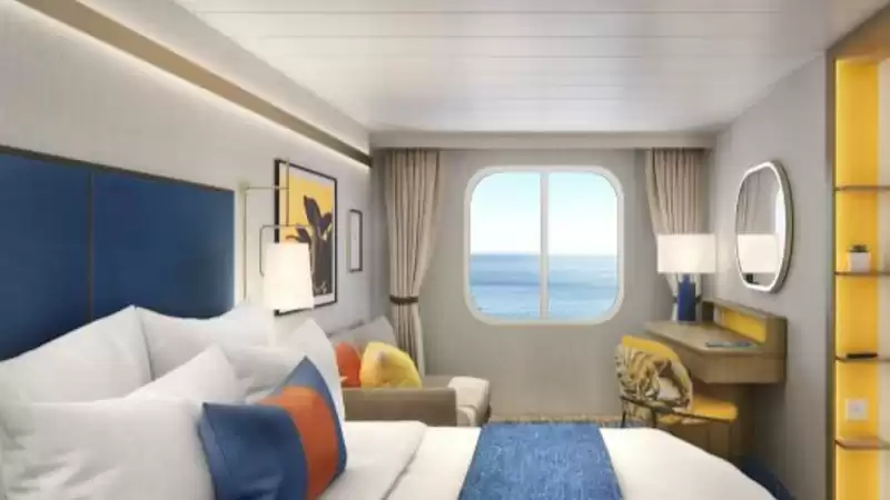 Cabina con vista al mar garantizada